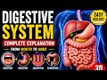 Digestive system of human body | Mouth to Anus