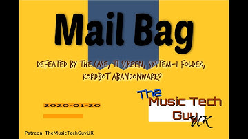 Defeated by the Case, T1 Screen, System-1 Folder, KordBot Abandonware?