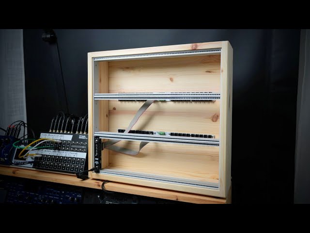 LIVE: Filling up my new DIY eurorack case! - YouTube