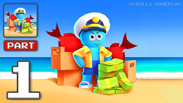 Fish Mish - Gameplay Walkthrough Part 1 - Crafting a Thriving Fish Market (iOS, Android)