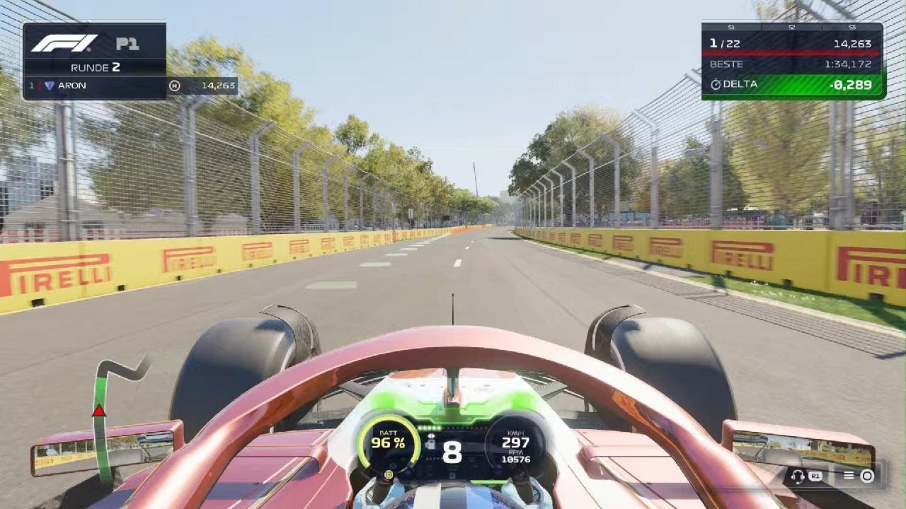 F1 25 mein erstes Rennen
