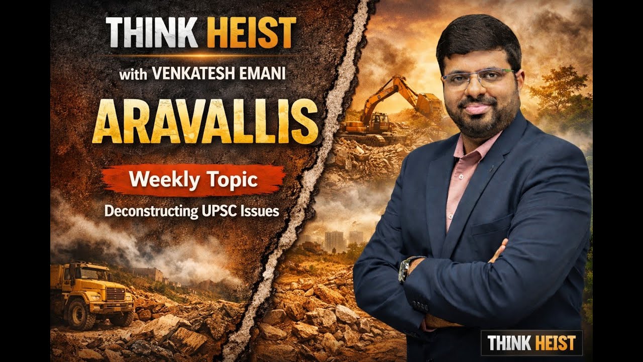 Why the Aravallis Matter More Than You Think | Venkatesh Emani