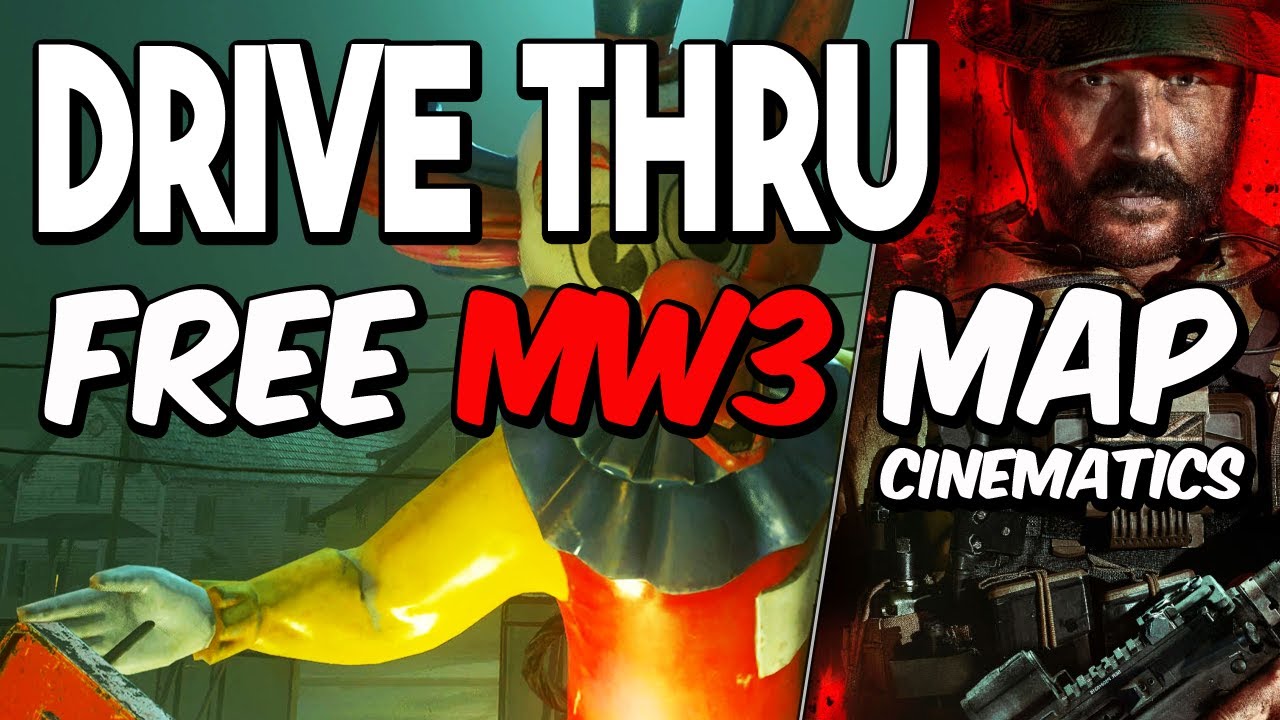Drive Thru | Breathtaking Free Map Cinematics for Epic Teamtages | Call of Duty MW3 Season6