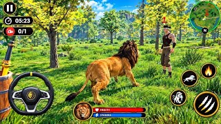 🔥 Wild Animal Simulator Gameplay 🦁🐯 | Dangerous Jungle Adventure Game 😱 screenshot 1