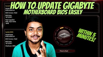 [HINDI] How to Update Your Gigabyte Motherboard BIOS Easily - Bios Update For Every Motherboard !!