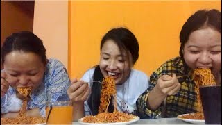 2pm spicy noodles challenge || ko haryo kasto sajaya payo hernu hola hai 