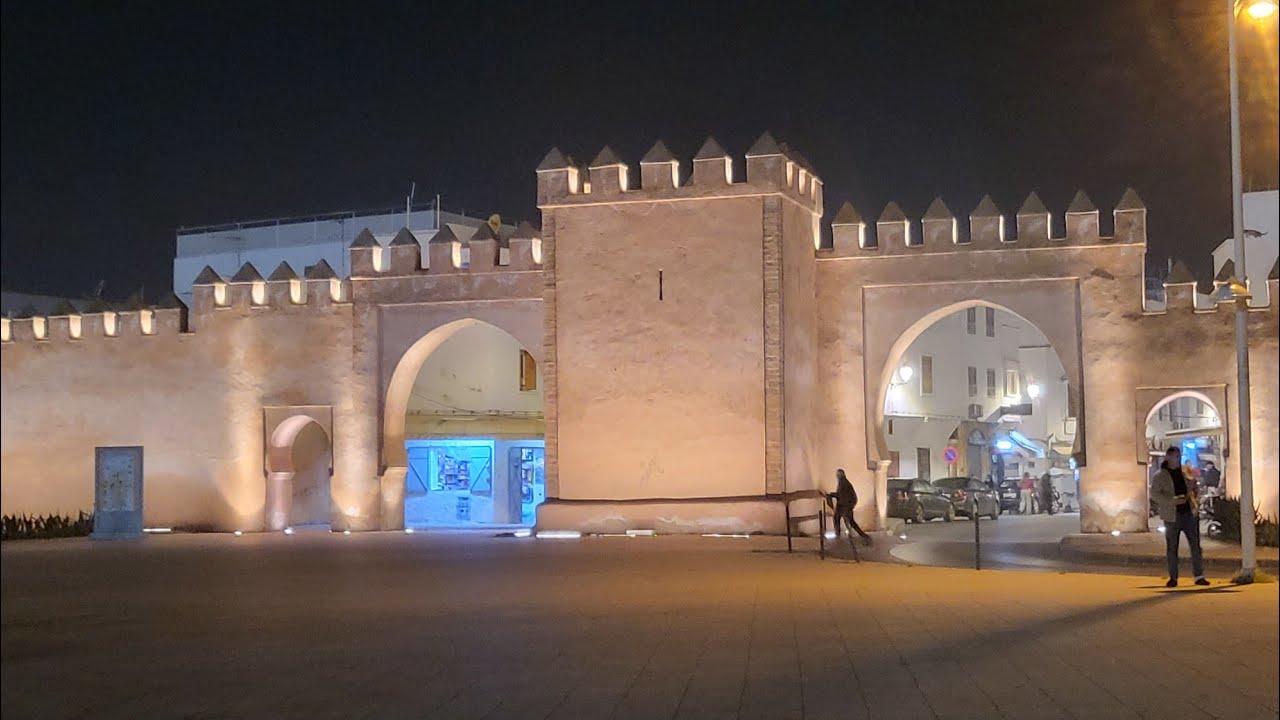 الأجواء اسثتنائية بعد التراويح في #سلا 😱 مناظر تخطف الأنفاس 