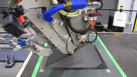 Dry Fiber Placement with Laser Heating 2