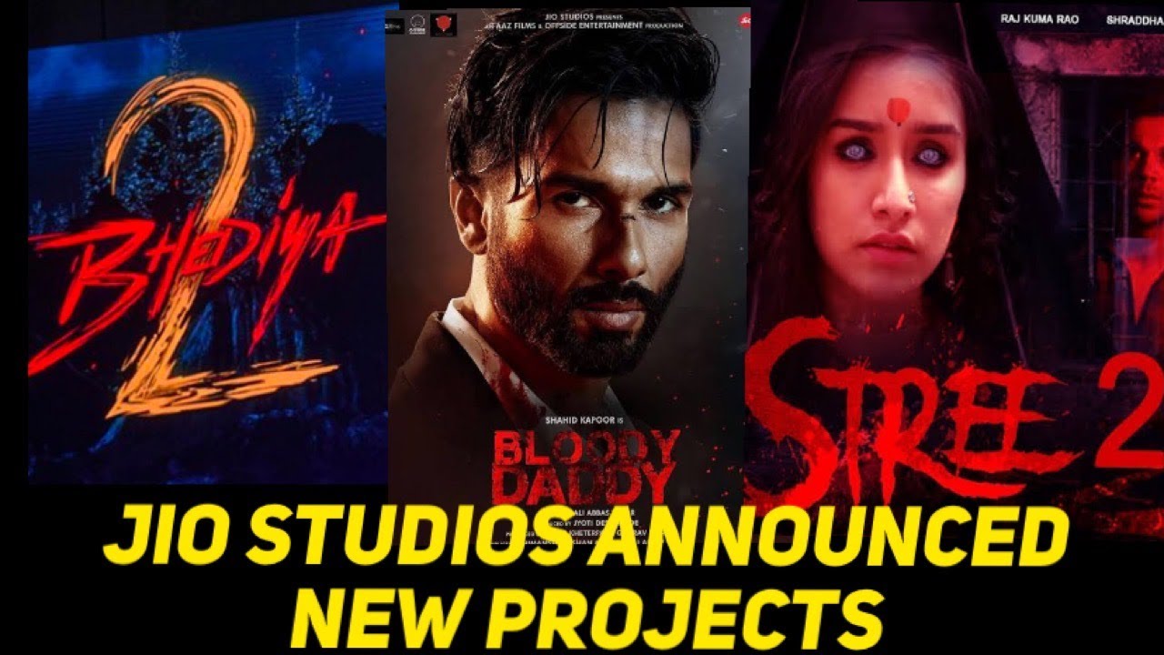 Jio Studios Announced 100+ Projects || Stree 2 release date || bhediya ...