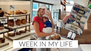 WEEK IN MY LIFE | fridge RESTOCK, first family outing, &amp; book reviews