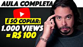 Como ganhar dinheiro no YouTube: R$ 100 a cada 1.000 views