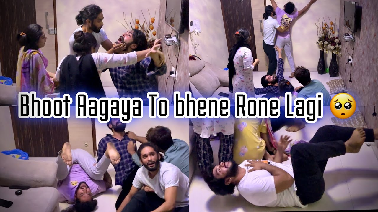 Bhoot Aagaya Or Dono Bhen Rone Lagi 🥺| Ghost Prank On Sisters 👻 | Fokats | Abresh & Zeeshan