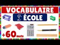 Vocabulaire  lcole