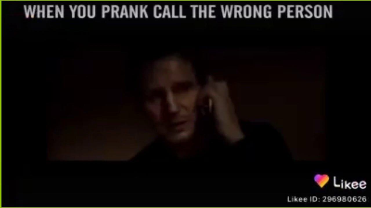when you prank call the wrong person - YouTube