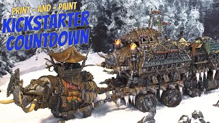 Print and Paint  |  Kickstarter Countdown #1-39