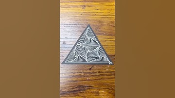 Beautiful Paradox Zentangle Pattern #zentangle #doodle #trending #mindfulart #zenart #art #shorts