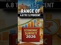 Economic Survey 2025-26 | 5 Key Takeaways #ytshorts #economicsurveyofindia  #officersadda247