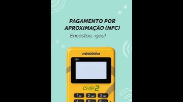 Nova Minizinha Chip 2 do Pagseguro com NFC