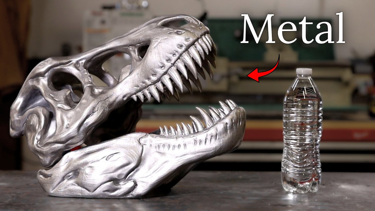 I Cast A Giant T.Rex Skull Out Of Car Rims (Wheelium) — Transcript
