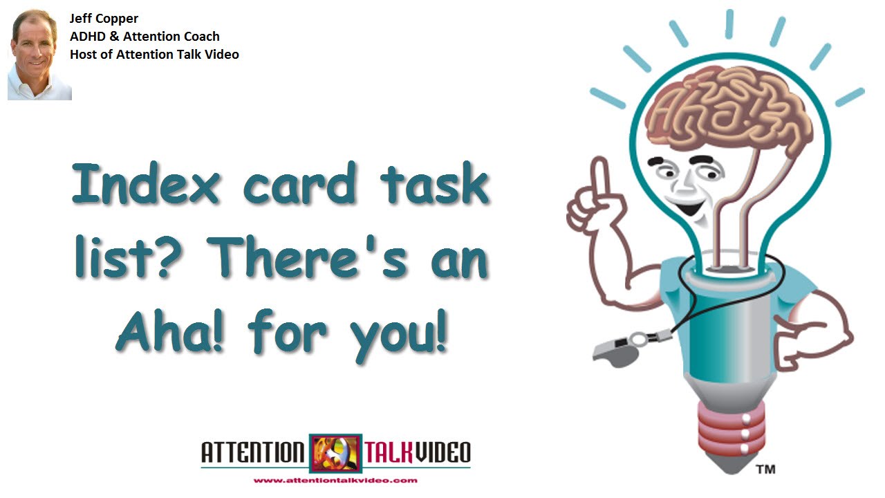 ADHD Tip Index Card Based Task List YouTube adhd-tip-index-card-based-task-list-youtube