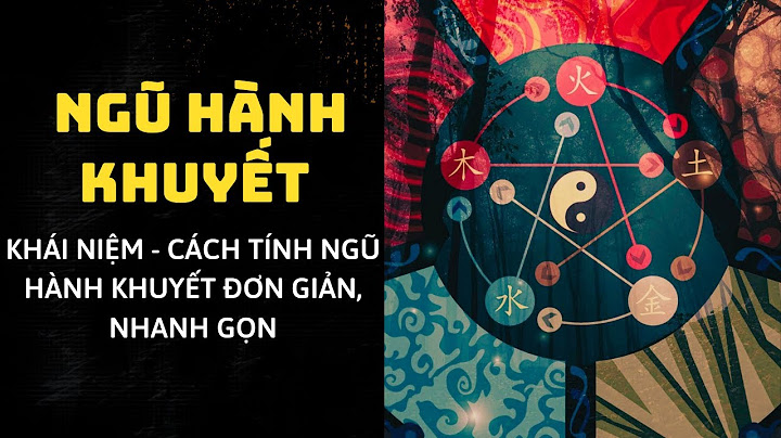 Hướng dẫn cách tính ngũ hành dãy số