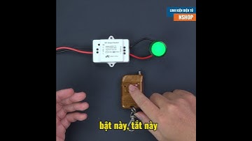 Bộ điều khiển RF 220V 1 kênh (Không kèm remote)(XSZU | RZ9T )#Shorts