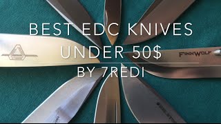 Best EDC Knives Under $50 - 8 Awesome Budget Folders!