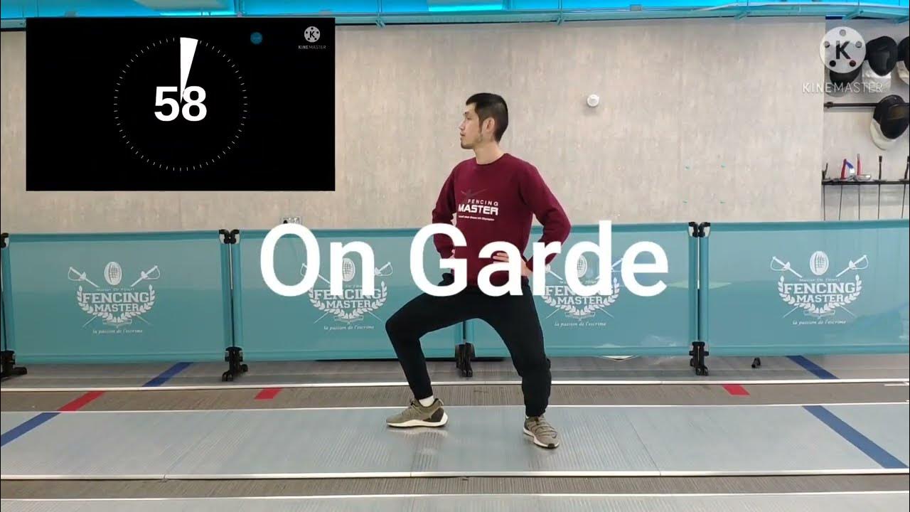 En Garde Drills 1 [Fencing Master Fencing at Home Series] YouTube