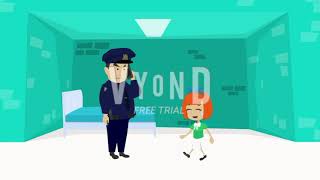 Elmyra Duff repaints the jail cell/Grounded