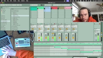 💻controlling korg volcas with Ableton (usb to midi) 🛰️ [looming terror type beat] 🦷