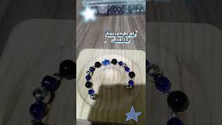 pulsera de estrella azul 💫 #hechoamano #bracelet #accesorios #pulseras #aesthetic