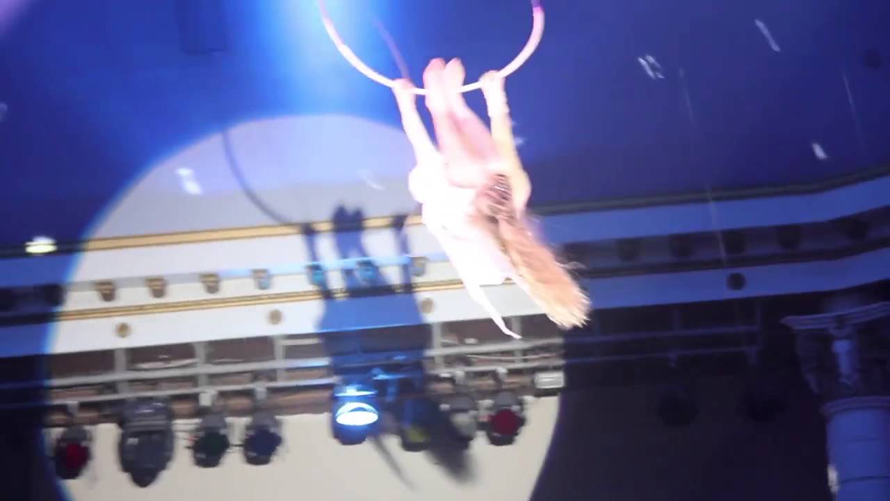 Solo aerial ring, # 40, represented by  Stefani Art Agency