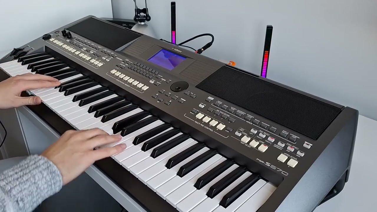 Jean Michel Jarre - Popcorn remix YAMAHA PSR s670 Keyboard cover