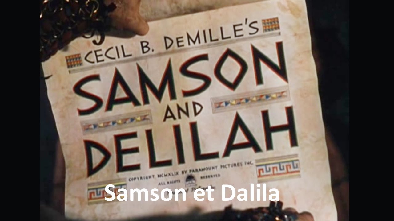 Samson et Dalila 1949 - Le doublage français - YouTube