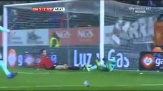 Osasuna 1-1 Barcelona Sanchez 47