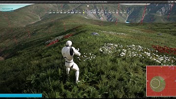 Unreal Engine 4 - PUBG like Blue Zone + Minimap + Compass