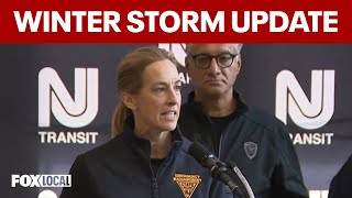 New Jersey announces travel restrictions, transit suspensions ahead of winter storm