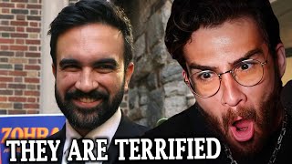 They Resurrected Hillary To Stop Zohran | HasanAbi Reacts