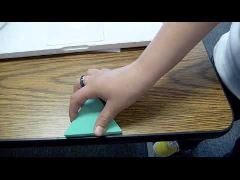Rotating and Equilateral Triangle