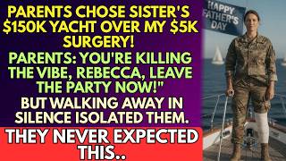 My Parents Chose My Sister's $150K Luxury Yacht Over Saving My $5K Leg. So I…