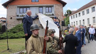 V Kamýku nad Vltavou odhalili pamětní desku C. W. Abramsovi