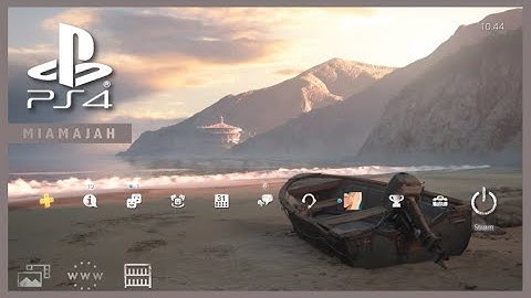 The Last of Us Part II Beach Theme | PS4 (Free Dynamic Theme) HD