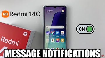 How To Enable Text Message Notifications On Redmi 14C