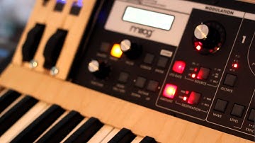 Moog Slim Phatty DIY midi keyboard