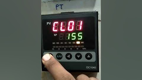 Honeywell DC-1040 PID Operation