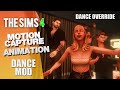 The sims 4  electronic dance mod override  download