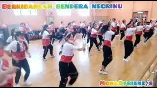 Berkibarlah Bendera Negriku#Zumba Mona & Friends #BMI HONGKONG# * Kennedy Town*#