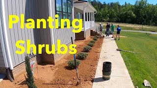 Landscaping New Home Timelapse