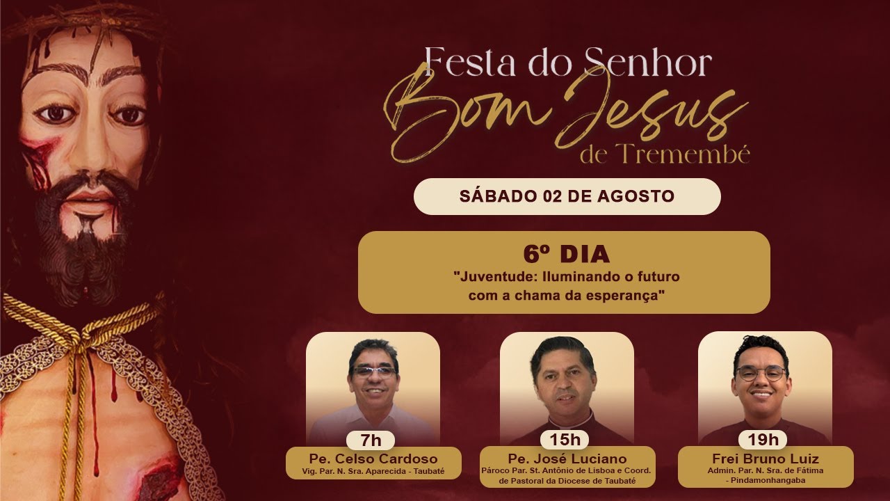 Sexto dia da novena do Senhor Bom Jesus de Tremembé