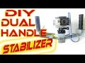 How to make Dual Handle tray mount for action camera